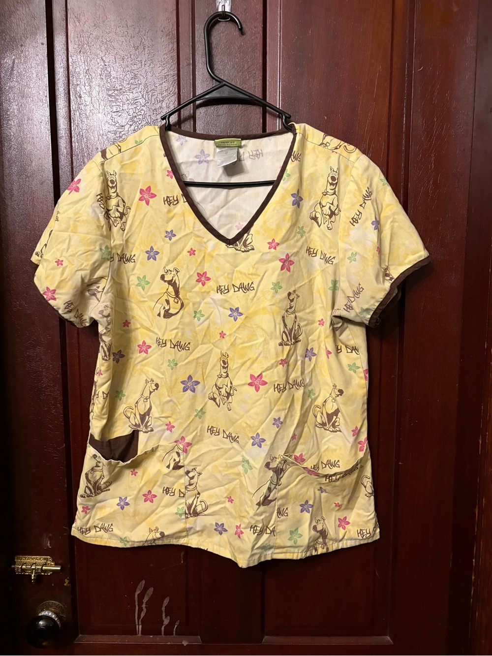 Scooby Doo Scrub Top